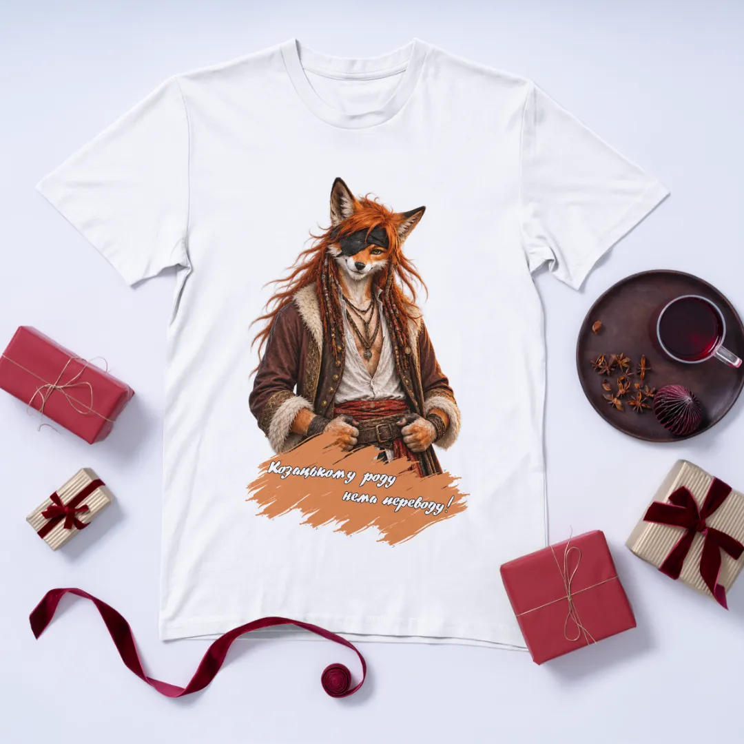 Футболка «Козацькому роду нема переводу. Рудохвіст»